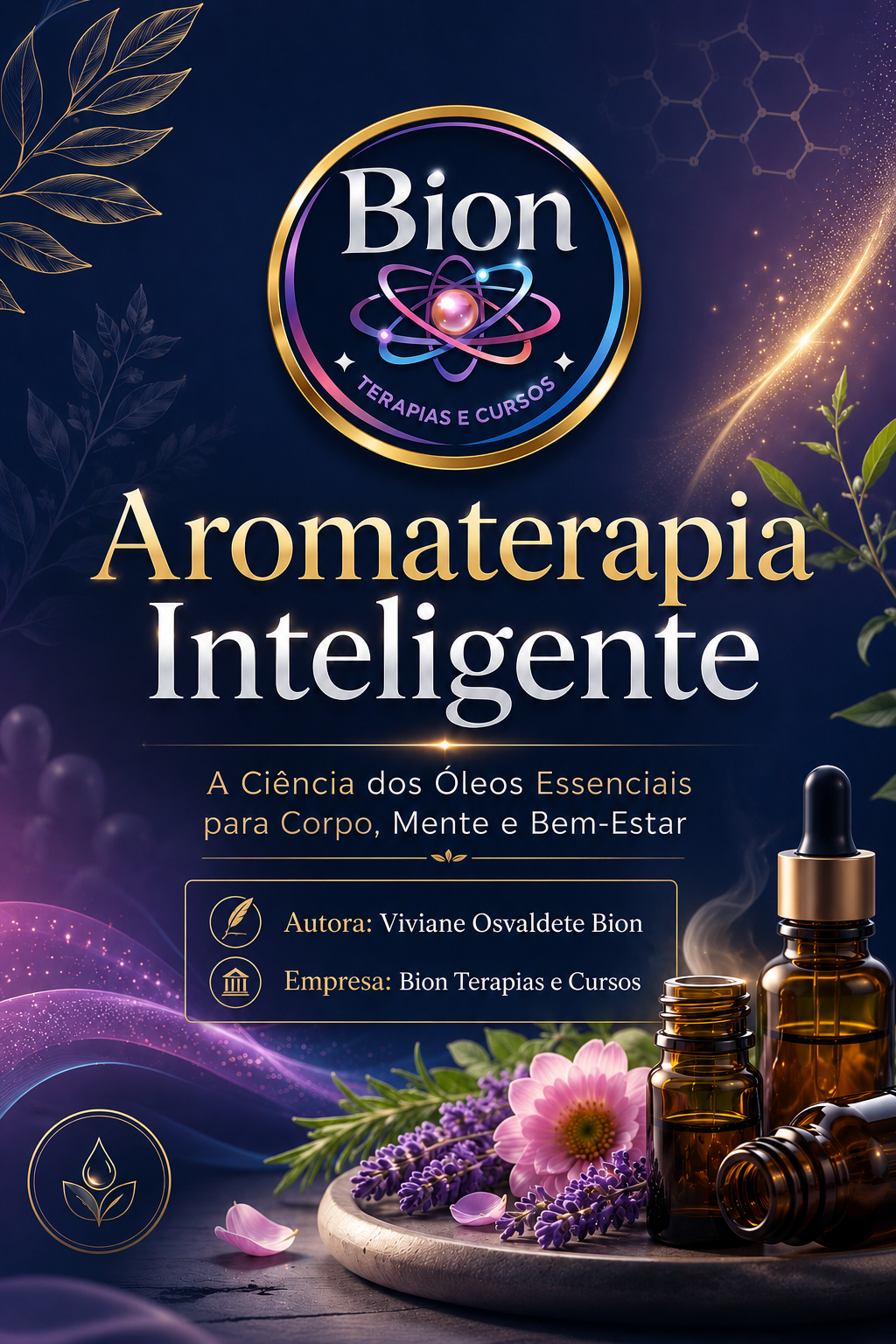 Capa do e-book Aromaterapia Inteligente 